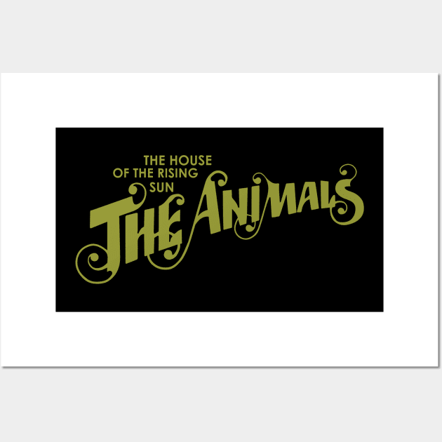 The Animals - The house of the rising sun Wall Art by Aldebaran